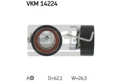 Ролик натяжителя ремня ГРМ для FORD FUSION (JU_) 1.4 LPG 2010-2012, код двигателя UTJA, V см3 1388, кВт 59, л.с. 80, Бензин/автогаз (LPG), Skf VKM14224